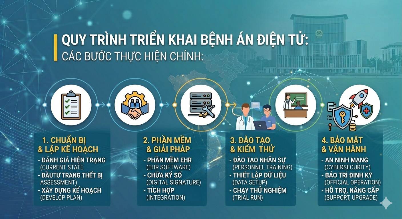 Quy trình triển khai EMR